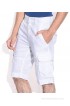 Celio White Cotton Blend Solid Shorts Celio White Cotton Blend Solid Shorts